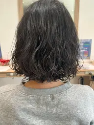 カット　パーマ