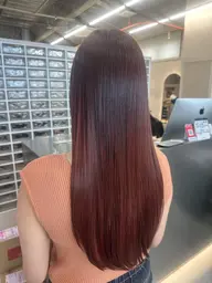 【カラーのみ95%実感髪質改善】カラー＋髪質改善treatment ¥ 14300→ ¥ 11900