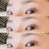 【4月限定‼️新人応援キャンペーン📣】眉毛WAX＆まつ毛パーマのセットメニュー🫧