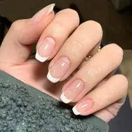 クリアベース•フレンチネイル