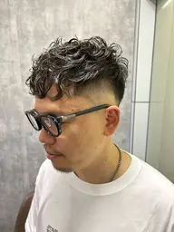 カット+パーマ