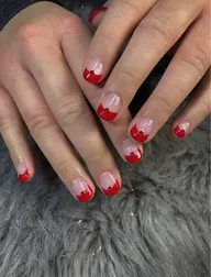 オフィスネイルにも🌼ハンド フレンチネイル【オフなし】※クリアベース