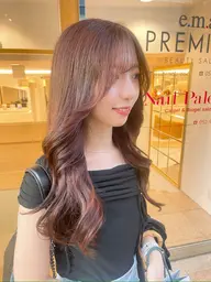 【推し活、おでかけ、デート前おすすめ♡】前髪カット＋巻きセット💁✂