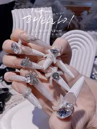 当店人気No1️⃣[チップ長さ出し]アート・ストーン付け放題