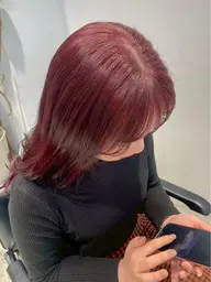 【当日予約可🙆🏻‍♀️ ̖́-‬ 2/11 18:00~】透明感ブリーチカラー/カラーモデル￥7150✩.*˚