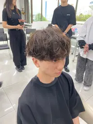 メンズカット+シャドウパーマorフェザーパーマ+トリートメント