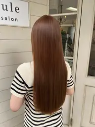 《憧れのあの色へ✨》1ブリーチ+カラー+前処理トリートメント（デザイン不可）