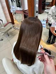 【人気no.3✨】うる艶カラー➕質感改善トリートメント