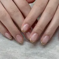 ハンド🖐🏻【オフ有】王道カーブフレンチ👑　　　　　　　　　〈パラジェル＋¥1,100/名駅 〉