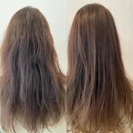 ［応募時、写真添付してください。］トリートメント検証モデル　ハイダメージで手櫛が引っかかるレベルの髪