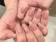 ワンカラー/ラメグラテーション