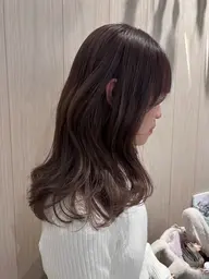 👩🏻‍🎓【ミニモ学割U24/平日限定】 カラー➕前髪カット➕シャンプーブロー付き‎🤍