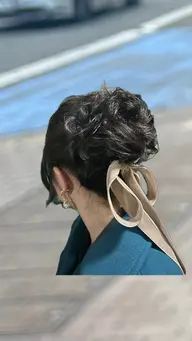 前髪カット＋ヘアセット