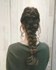 二次会、パーティーヘアセット♥️