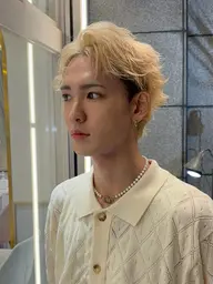 【フェザーショートmenu🪶】メンズカット+フェザーパーマ