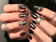 自爪持ち込みデザイン🎀ワンホン/韓国/トレンド/つけ放題