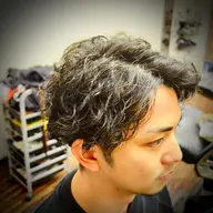 カット×スパイラルパーマ