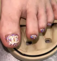 フットネイル【オフ無料】ワンカラー🦶🏻🩷