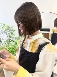 カット & ケアカラー & oggi otto 5stepトリートメント🌿