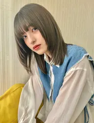 【🌈⚡️5月限定✨🌈】カット✂️＋艶カラー🎨＋トリートメント🧖🏻‍♀️