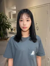 似合わせカット✂️＋ケアカラー❣️＋超音波3stepトリートメント✨