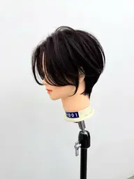 大人可愛いショートカット✨✨トリートメントもしっかりしまとまりのあるショート