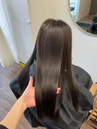 プレミアムケアカラー＋超音波トリートメント❤️