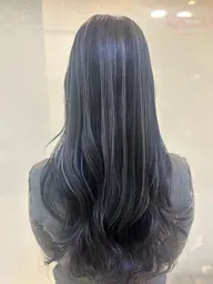 【春のデザインカラー🌸】前髪カット+ハイライトorブリーチ+外国人風or白髪ぼかしカラー+インナーケアトリートメント✨