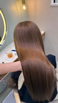 カラー＋トリートメント🤍