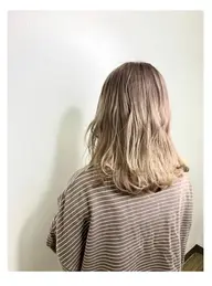 【ブリーチ一回】ダブルカラーorハイライトカラー＋濃厚ケア剤＋カット＋tokioトリートメント🌈✨