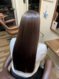 ワンランク上の艶髪を目指したい方、ブリーチ毛でできないと断られた方におすすめ 🌟髪質改善MIXストレート🌟