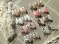 全員☆Handジェル☆ツイードデザイン　※ジェルオフ別途+550円