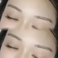 ✨️[オフ込み]🤍フラットラッシュ120本束感コーティング込+アイブロウワックススタイリング💗🎀