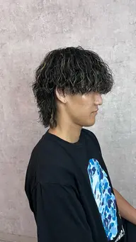 メンズカット＋縦落ちツイスパ