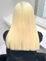 ⭐️リタッチのみ⭐️【ダメージ補修集中ケアファイバーボンドトリートメント付き】根本ブリーチ✨