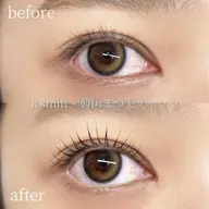 【韓国で大人気◇新技術】マスカラパーマ（ティントパーマ）【上のみ】¥5480