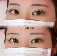 【上下エクステ】🍀フラットラッシュ120本&30本🍀
