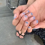 【大人女性にお勧め♪フレンチネイル】ジェルオフ無料/パラジェル+1,100円