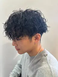 〚メンズ/ご新規様限定🪄︎︎✨〛 カット➕トレンドのシャドウパーマ🌀🌀