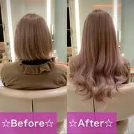 ⭐️リルエクステ70本+エクステカット+トリートメント&シャンプー・ブロー⭐️(馴染ませカット込み)