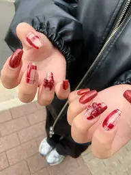 ＼早い者勝ち！期間限定♡OFFあり／１０本長さだし＋持ち込みデザイン10本