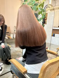 【赤み消し】透明感カラー＋Aujuaトリートメント