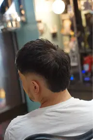 【メンズカット】バーストフェードスタイル