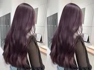 🦋【Wcolor】ブリーチリタッチ+全体カラー／トリートメント