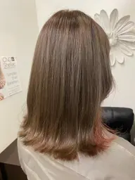 平日午後限定　インナーカラー+カット+トリートメント