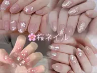 【早春新作】桜🌸ネイル