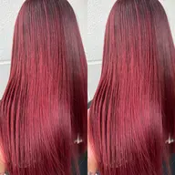 ブリーチした髪の毛でもかけれる縮毛矯正✨️酸性ストレート