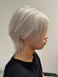 【新規限定】メンズカット＋ブリーチ+カラー
