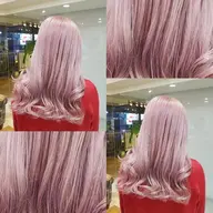 ツヤ髪💗ハイトーンピンクカラー+トリートメント