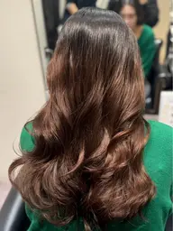 カットモデル➕コテ巻き風✨デジタルパーマ🌀➕うる艶リートメント付⭐️＊ブリーチ毛不可